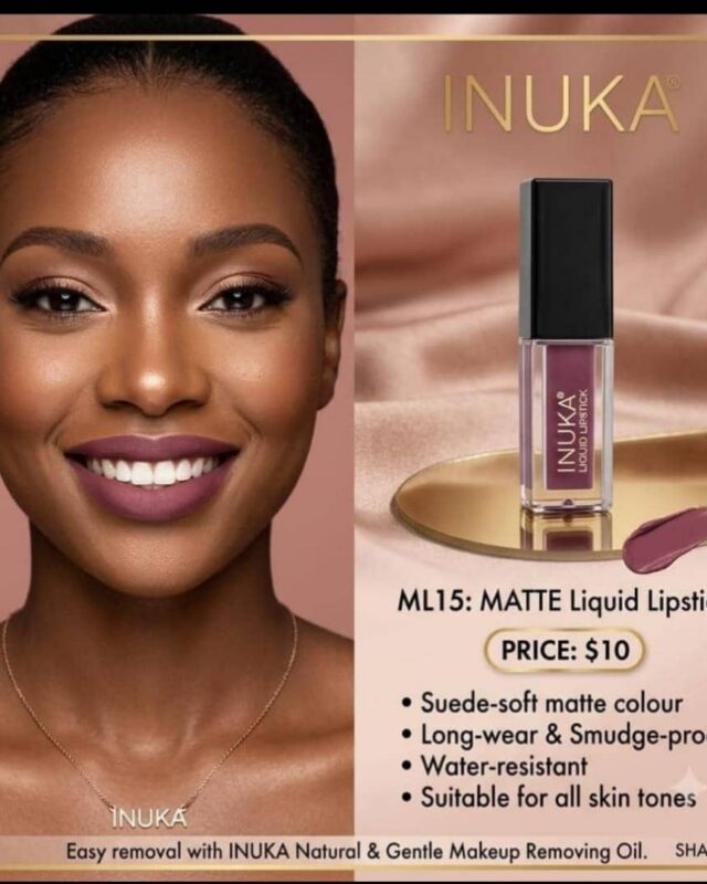 ML15 Matte Liquid Lipstick – model