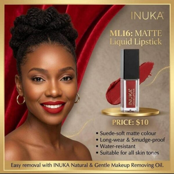 ML16 Matte Liquid Lipstick – model