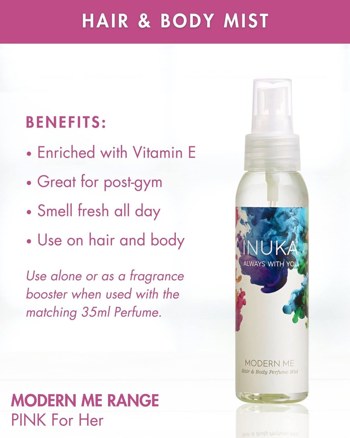Modern Me Hair & Body Mist – Pink